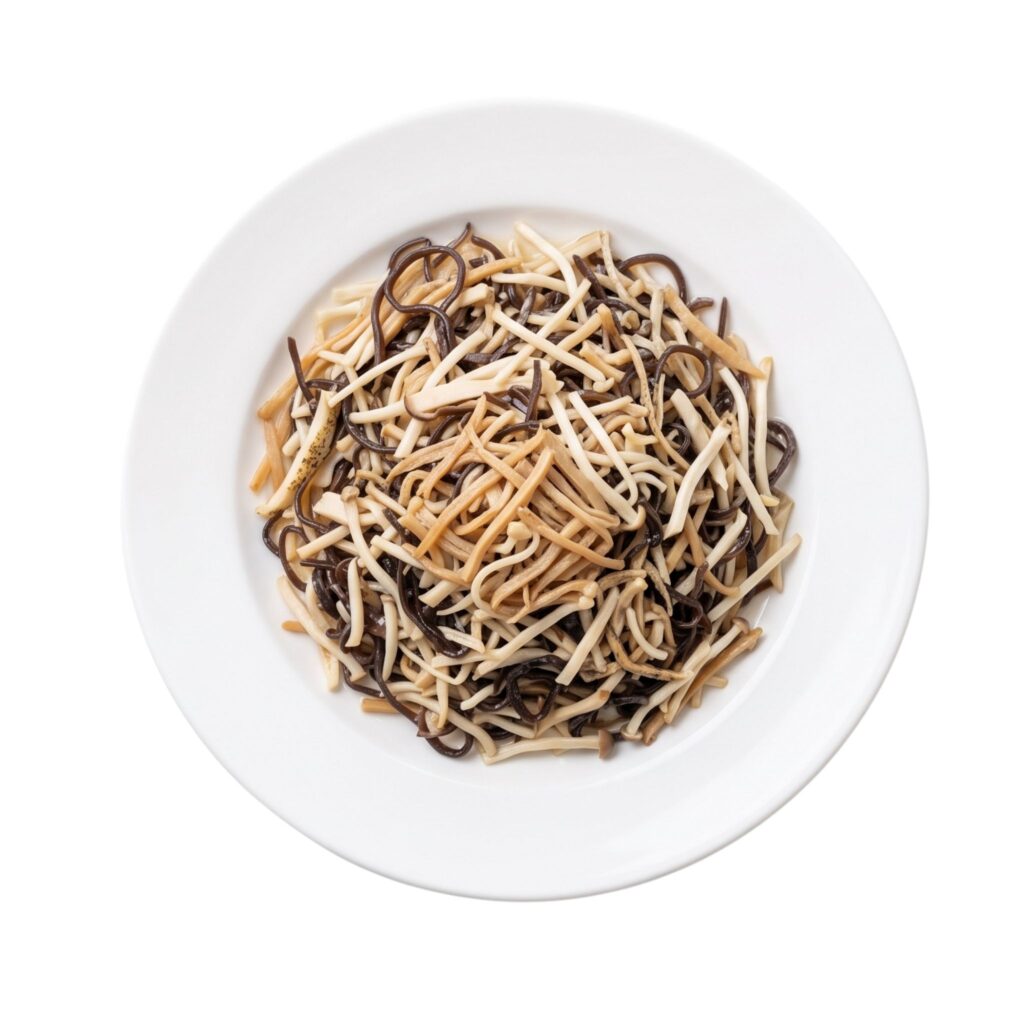 shredded abalone and seafood mix
